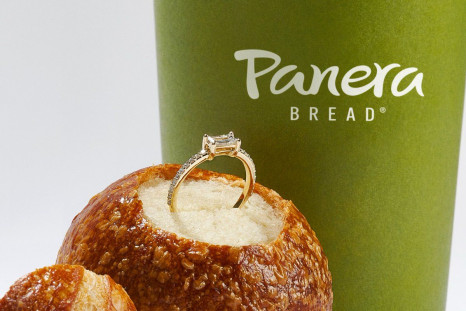 Panera Bread Baguette diamand rings