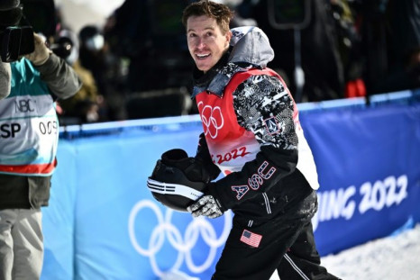 USA's Shaun White was making his last competitive appearance
