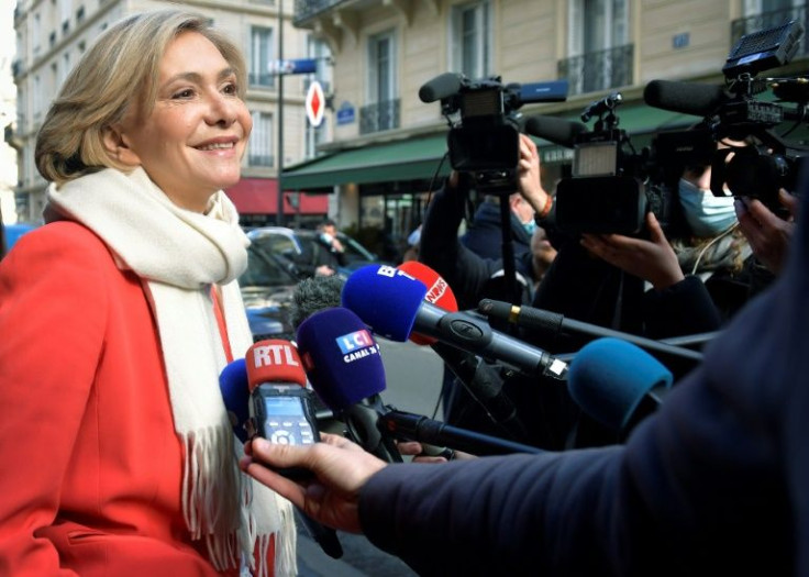 Valerie Pecresse, whose poll numbers have stagnated since winning the Republicains primary in December, suffered the high-profile desertions just days ahead of her inaugural campaign rally.