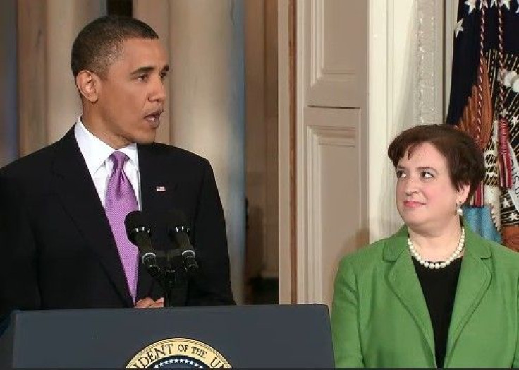 President Barack Obama nominates Elena Kagan on May 10, 2010