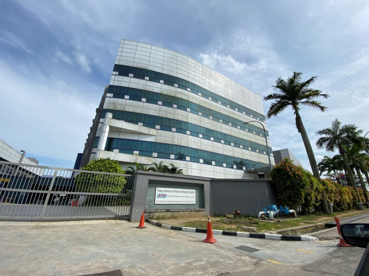A view of the exterior of one of the ATA IMS Bhd factory buildings in an industrial park in Johor Bahru, Johor State, Malaysia, November 28, 2021. Picture taken November 28, 2021.