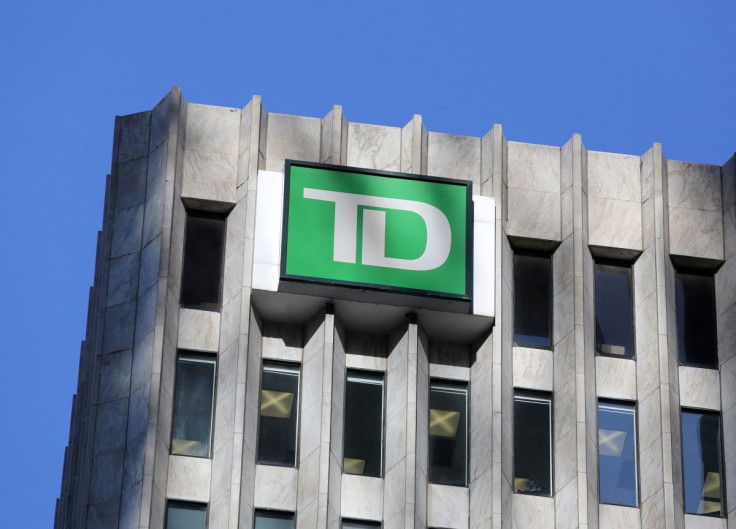 The Toronto Dominion (TD) bank logo is seen on a building in Toronto, Ontario, Canada March 16, 2017.  