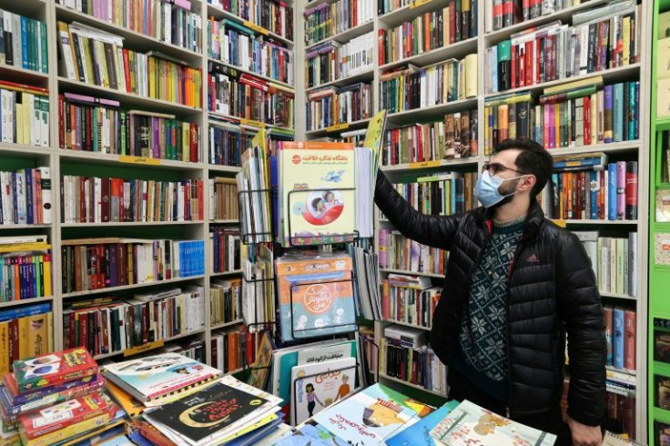 Bookstores in Iran look similar to those anywhere in the world, but publishers have had to slash the number of titles and reduce the pages