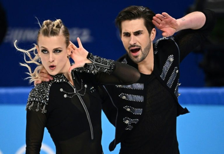 Americans Madison Hubbell and Zachary Donohue split up in real life but kept dancing together