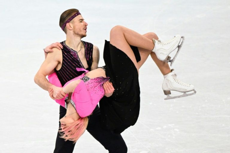 The Czech Republic's Natalie Taschlerova and Filip Taschler are siblings