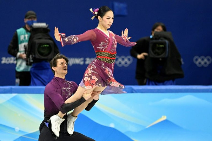 Tim Koleto and his wife Misato Komatsubara represent Japan in ice dancing
