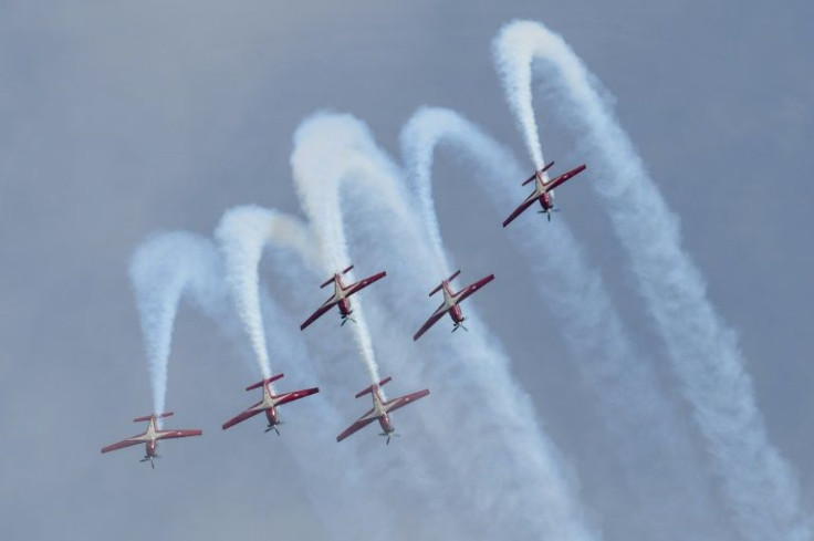 The Singapore airshow takes place with Asia's aviation sector still struggling to recover from the impact of the pandemic