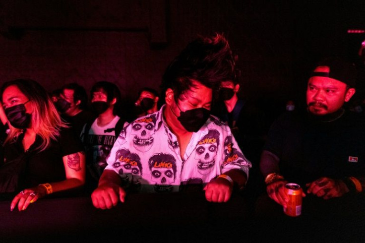 Saturday was the first time a Thai audience was able to hear a live performance of metal band Defying Decay's raucous 'The Law 112: Secrecy and Renegades'