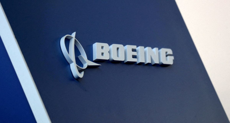 The Boeing logo is pictured at Congonhas Airport in Sao Paulo, Brazil August 14, 2018.