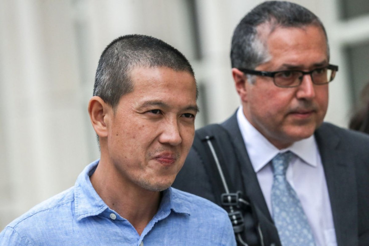 Ex-Goldman Sachs banker Roger Ng leaves the federal court in New York, U.S., May 6, 2019. 