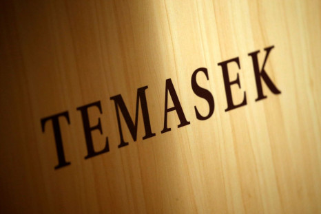 A Temasek logo is seen at the annual Temasek Review in Singapore July 7, 2016. 