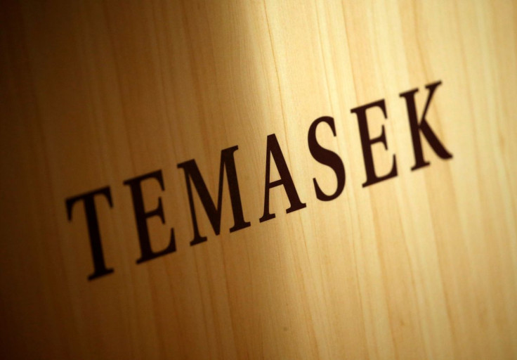 A Temasek logo is seen at the annual Temasek Review in Singapore July 7, 2016. 