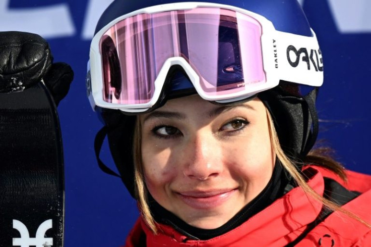 Eileen Gu won silver in the freestyle skiing slopestyle