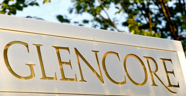 The logo of commodities trader Glencore is pictured in front of the company's headquarters in Baar, Switzerland, July 18, 2017.