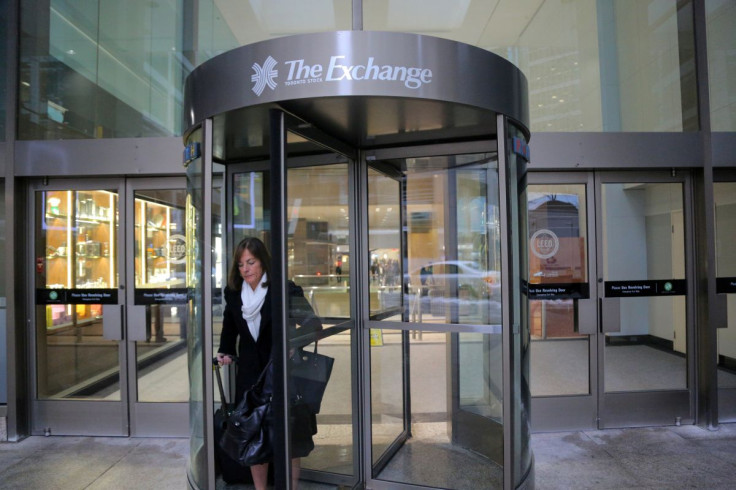 A Toronto Stock Exchange sign adorns a doorway at the Exchange Tower building in Toronto, Ontario, Canada January 23, 2019.   