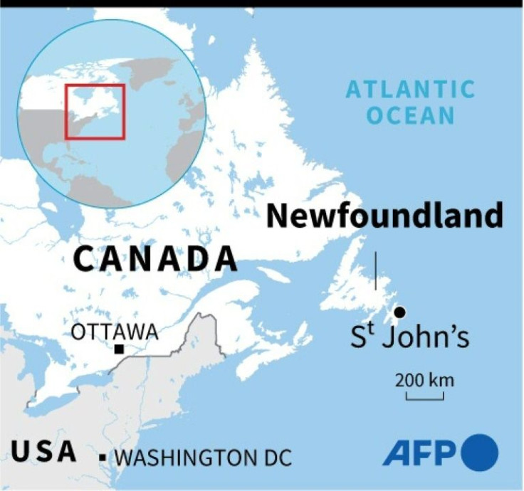 A Spanish fishing trawler sank near St. John's in Newfoundland, Canada