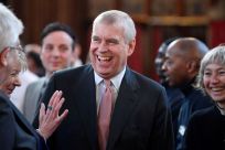 Britain's Prince Andrew, who was accompanying Queen Elizabeth, visits The Honourable Society of Lincolnâs Inn to open the new Ashworth Centre, and re-open the recently renovated Great Hall, in London, Britain, December 13, 2018. 