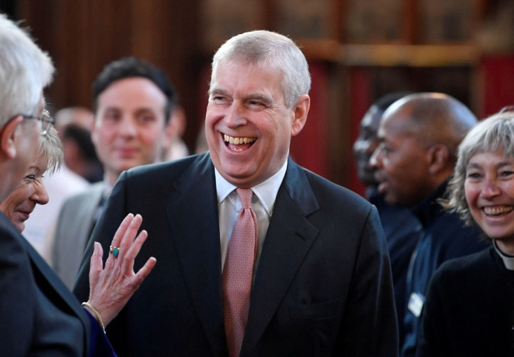 Britain's Prince Andrew, who was accompanying Queen Elizabeth, visits The Honourable Society of Lincolnâs Inn to open the new Ashworth Centre, and re-open the recently renovated Great Hall, in London, Britain, December 13, 2018. 