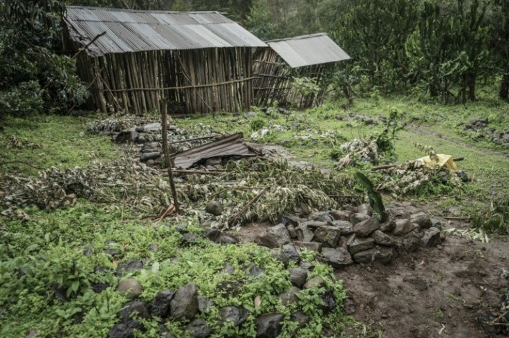 A mass grave in the Amhara town of Chenna after Tigrayan rebels seized control