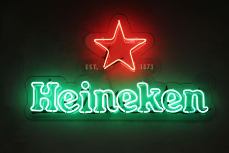 Heineken logo is seen at the company's building in Sao Paulo, Brazil April 30, 2019. Picture taken April 30, 2019. 