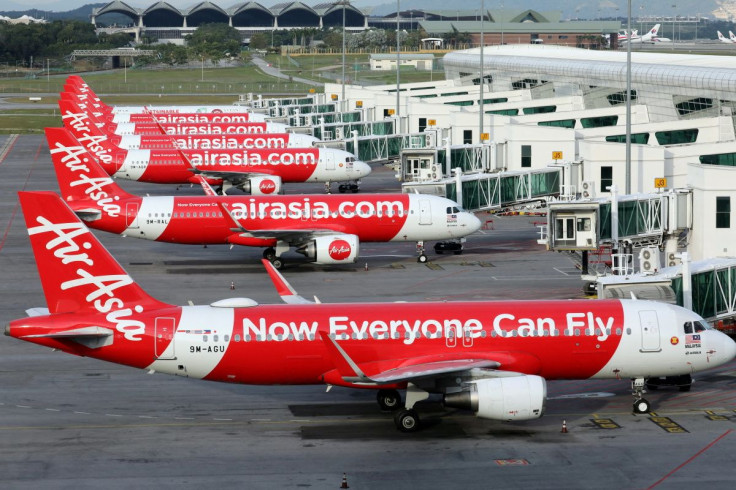 Airasia planes are seen parked at Kuala Lumpur International Airport 2, amid the coronavirus disease (COVID-19) outbreak in Sepang, Malaysia October 6, 2020. 