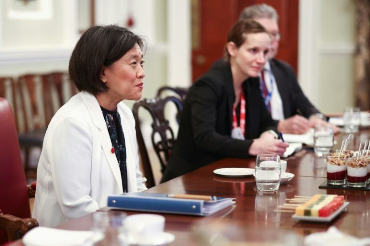 US Trade Representative Katherine Tai said China "has a long history of violating, disregarding and circumventing WTO rules to achieve its industrial policy objectives"