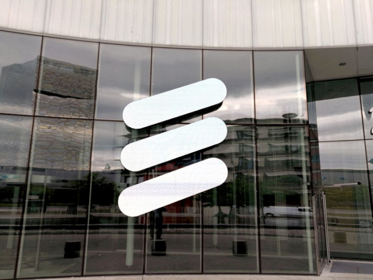 Ericsson logo is seen at its headquarters in Stockholm, Sweden June 14, 2018. 