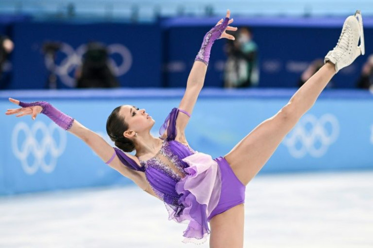 Russia's Kamila Valieva topped the short programme on Tuesday