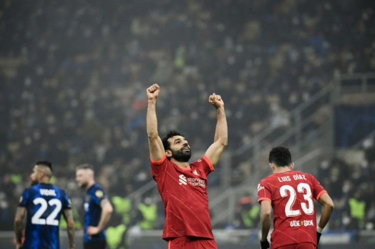 Mohamed Salah netted Liverpool's second at Inter Milan