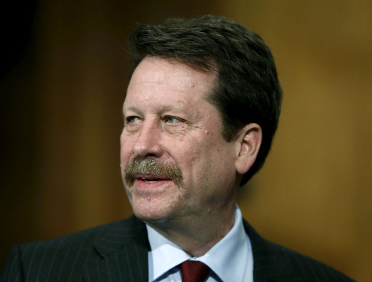 Food and Drug Administration Commissioner nominee Doctor Robert Califf testifies at his nomination hearing at the Senate Health, Education, Labor and Pensions Committee on Capitol Hill in Washington, November 17, 2015. 
