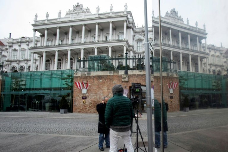 Negotiations to save the Iran nuclear deal are taking place in Vienna's Hotel Palais Coburg, pictured in December 2021