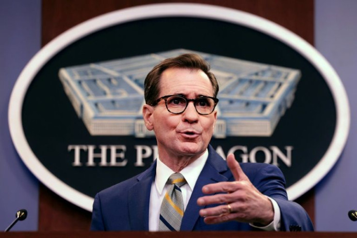 Pentagon Press Secretary John Kirby gave reporters details of an alleged Russian plot to produce a gruesome video that would justify invading Ukraine