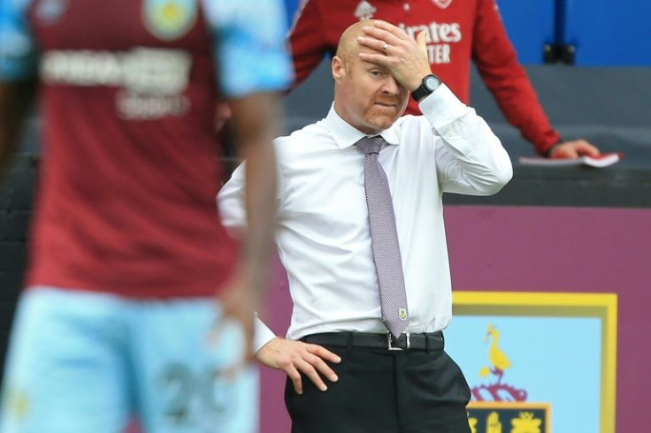 Sean Dyche's Burnley have won just one Premier League match this season