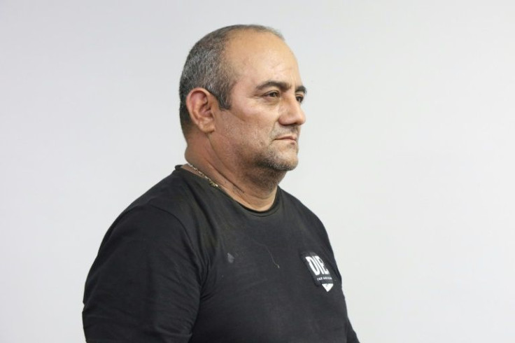 Colombian drug kingpin 'Otoniel' was arrested in October 2021 in northwest Colombia's dense jungle during an operation involving some 700 uniformed agents backed by 18 helicopters