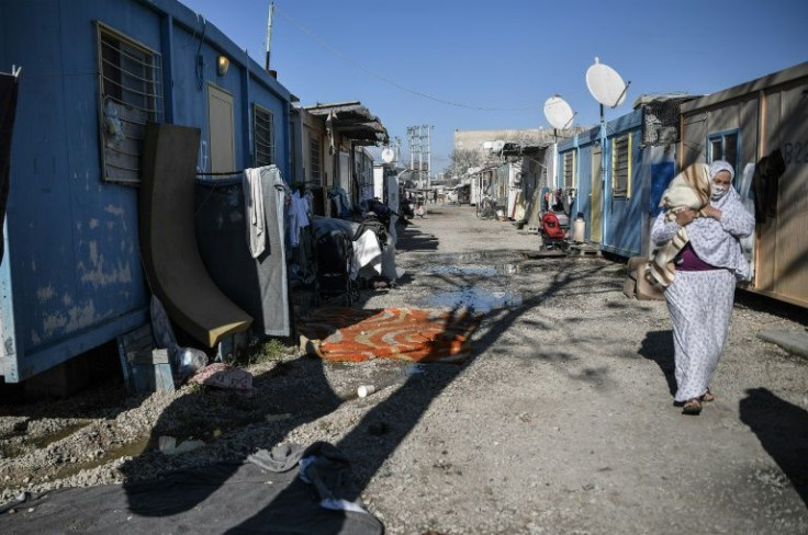 Rights groups have accused Greek authorities of leaving people in camps, including refugees, short of food
