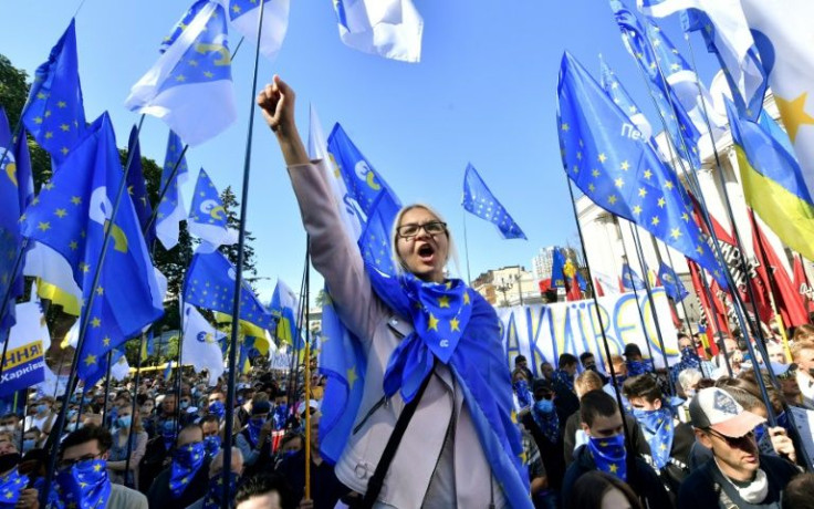 Debates over language in Ukraine became more heated after a 2014 pro-EU revolution pulled Kyiv out of Moscow's orbit