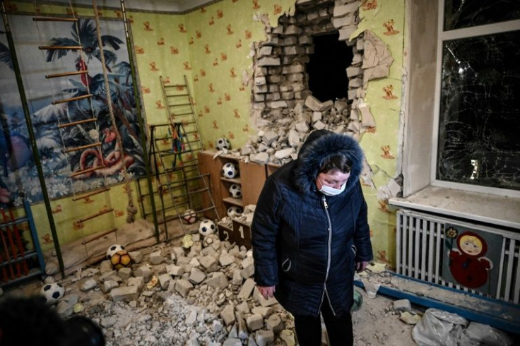 The shelling of a kindergarten in the Lugansk region of eastern Ukraine sparked international outrage