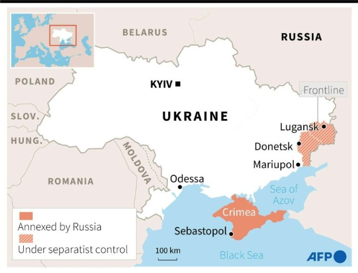 Shelling in eastern Ukraine
