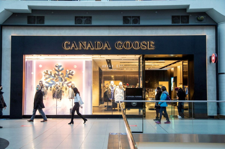 A Canada Goose store in the CF Toronto Eaton Centre shopping mall in Toronto, Ontario, Canada December 13, 2021.