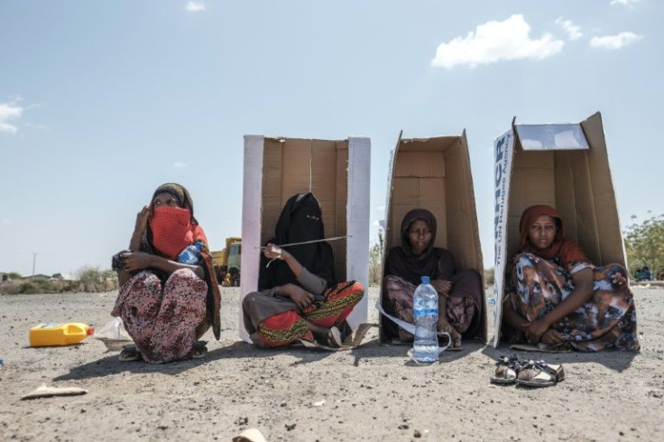 Hundreds of civilians have fled violence to the Afar capital Semera