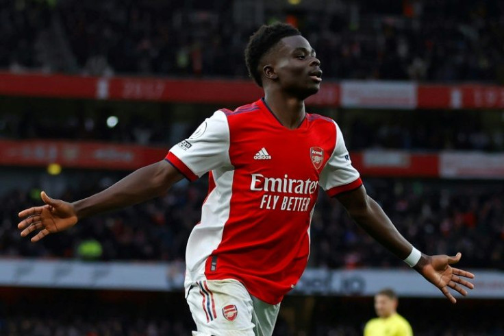 Bukayo Saka scored Arsenal's winner against Brentford