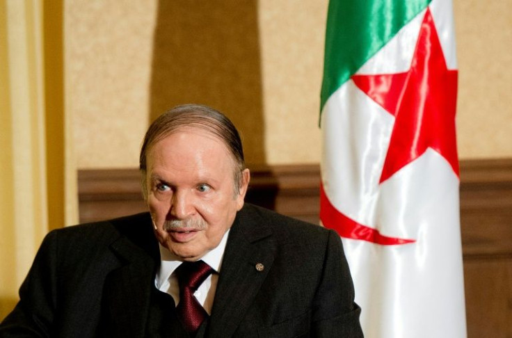 Late Algerian President Abdelaziz Bouteflika, seen in this file photo taken on June 15, 2015, made use of anti-France discourse during his two decades in power