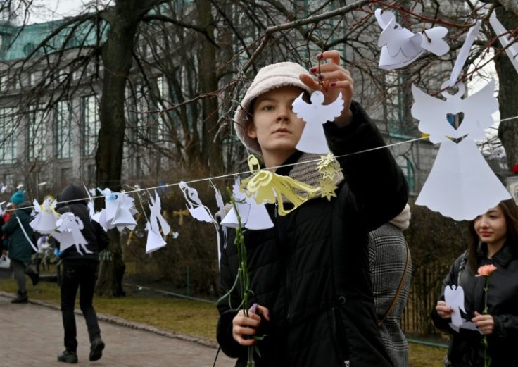 The threat of war is looming on the anniversary of a 2014 pro-EU revolution in which more than 100 protesters died in Kyiv