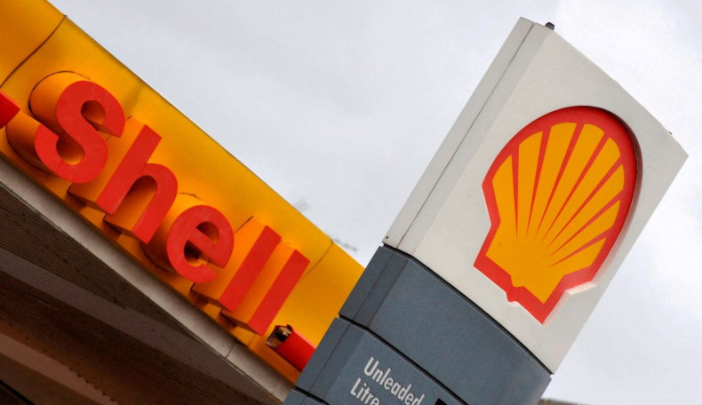 The Royal Dutch Shell logo is seen at a Shell petrol station in London, January 31, 2008. 