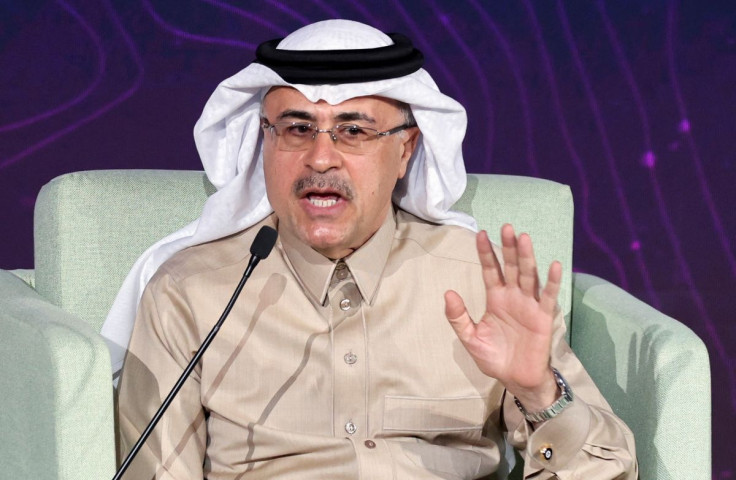 President & CEO of Saudi's Aramco, Amin H Nasser, speaks during the opening session of the International Petroleum Technology Conference (IPTC), in Riyadh, Saudi Arabia, February 21, 2022.