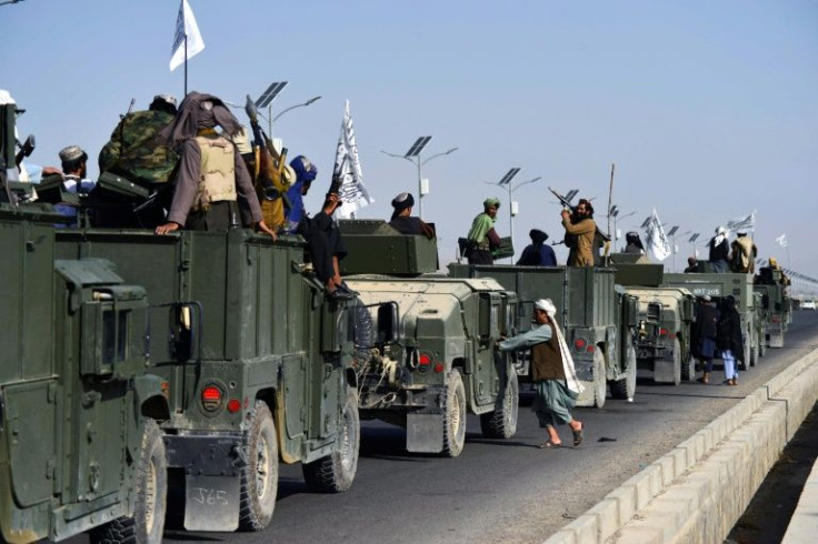 The Taliban said they seized over 60,000 military vehicles in their takeover of the country
