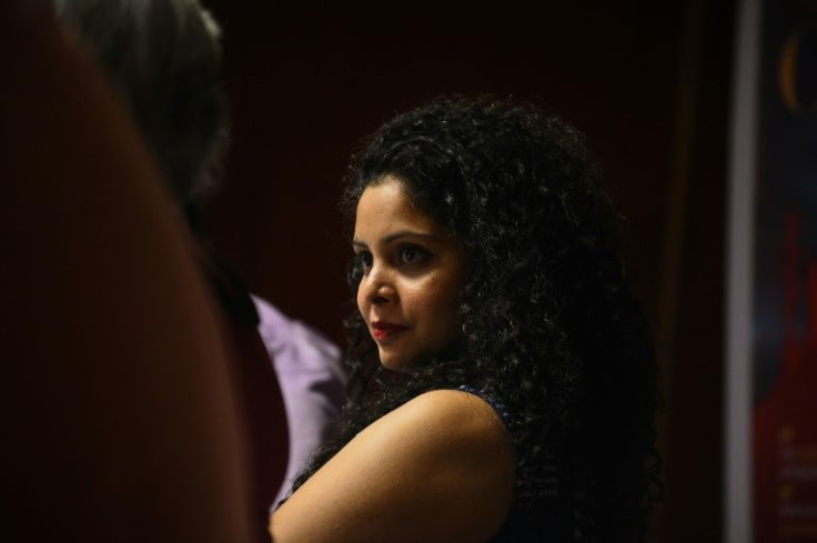 UN rights experts have called for an end to 'misogynistic and sectarian' online attacks against Indian journalist Rana Ayyub, seen here in 2016
