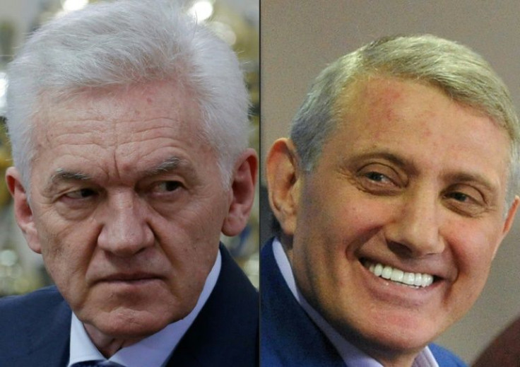 Two of the Russian billionaires on the list are Gennady Timchenko and Boris Rotenberg