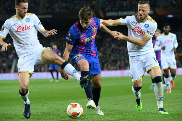 Barcelona and Napoli drew 1-1 in the first leg last week