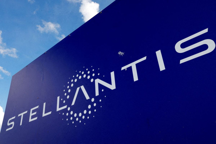 The logo of Stellantis is seen in this image provided on Nov. 9, 2020. Communication FCA /Handout via REUTERS